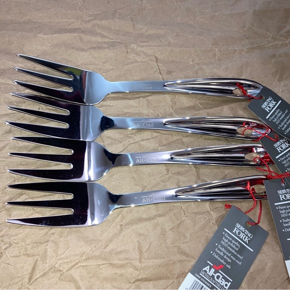 4 all clad serving fork - Picture 3 of 4